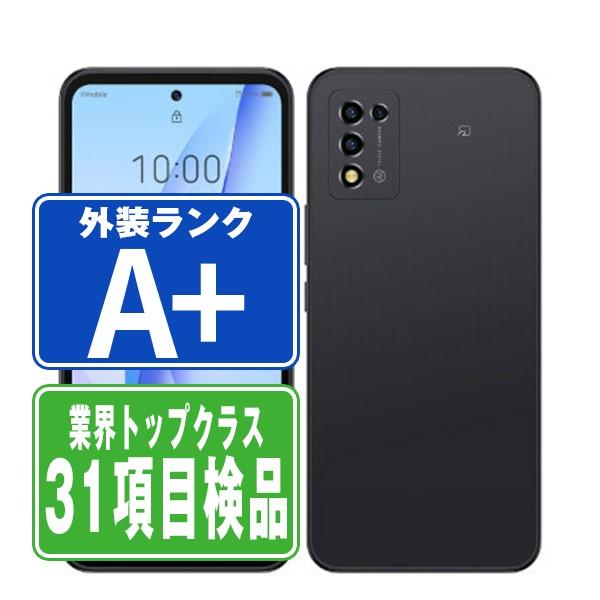A202ZT Libero 5G III ブラック SIMフリー ワイモバイル 中古 スマホ