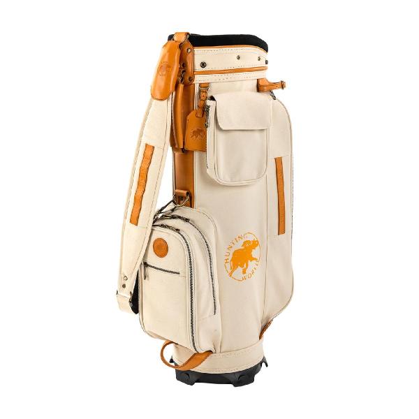 ハンティングワールド HUNTING WORLD 帆布キャディバッグ : GDOゴルフ