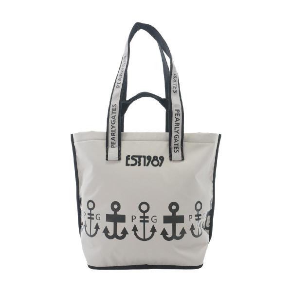 PEARLY GATES（パーリーゲイツ） ロゴアンカー柄 ロッカーバッグ