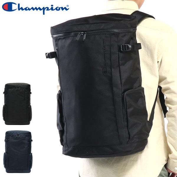 Champion（チャンピオン） リュック メンズ 大容量 通学 シンプル 黒
