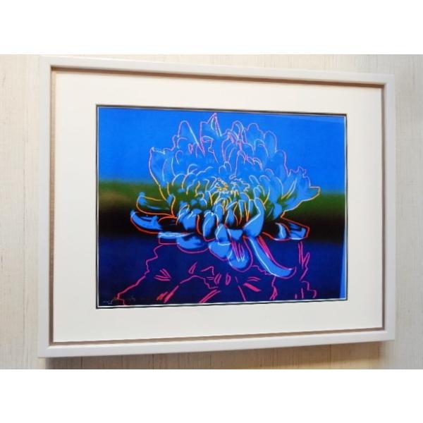 アンディ・ウォーホル/菊/アート・プリント額装品/Andy warhol/Kiku
