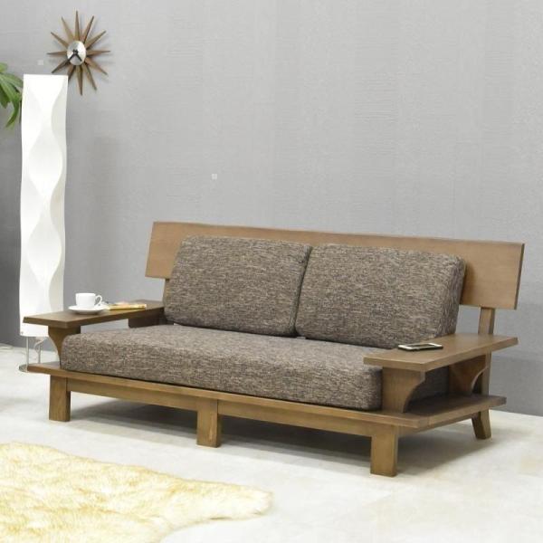 ソファ ソファー 2人掛け 2人 2人用 木製 木製フレーム 和風 タモ タモ