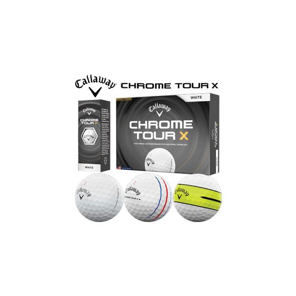 Callaway（キャロウェイ） CHROME TOUR X ゴルフボール [12球入り