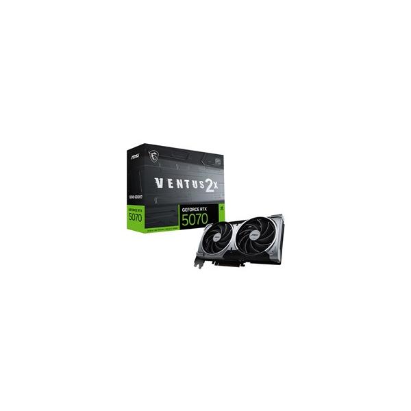 ☆MSI GeForce RTX 5070 12G VENTUS 2X OC [PCIExp 12GB