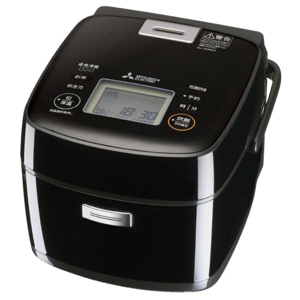 炭炊釜 三菱 IH炊飯ジャー(3.5合炊き) NJ-S06E3-B 黒曜(こくよう