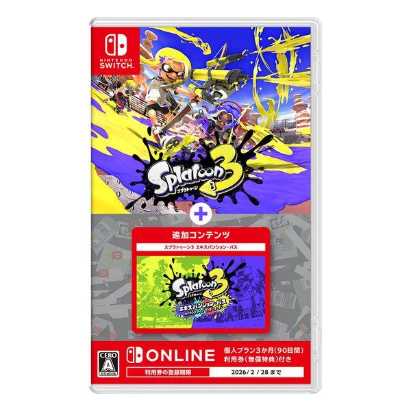 ラッピング】【新品】Switch ゲームソフト スプラトゥーン3+