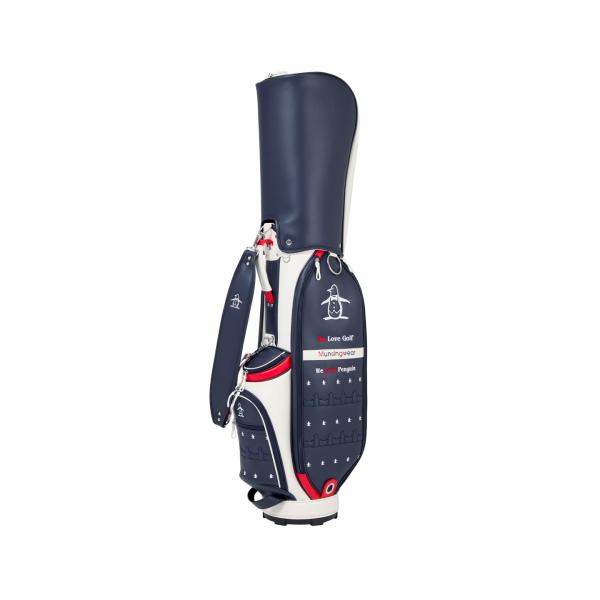 Munsingwear（マンシングウェア） 公式 合皮素材ペンギン刺繍キャディ