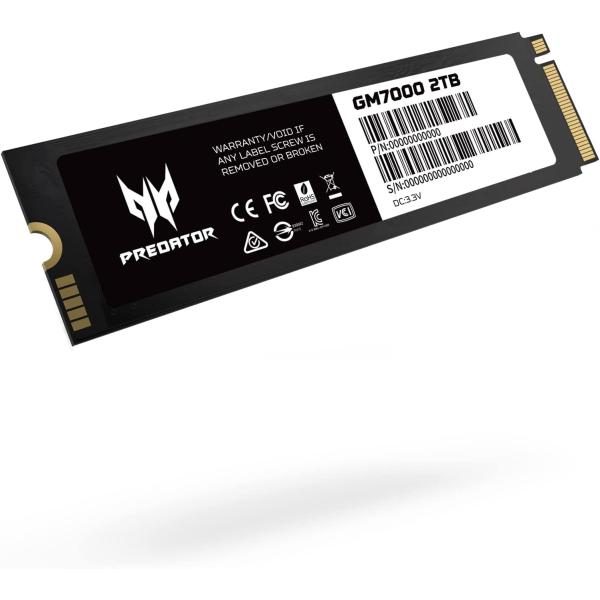 acer（エイサー） Acer Predator GM7000-2TB ヒートシンク付き NVMe