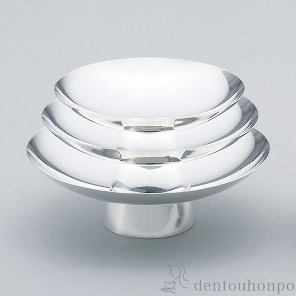 純銀 盃 三ッ重 E 3.0号・131g ( 木札名入れ有料 高級 コレクション