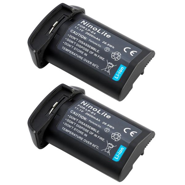 2個セット Canon LP-E4 互換バッテリー EOS-1D X EOS-1Ds Mark III IV