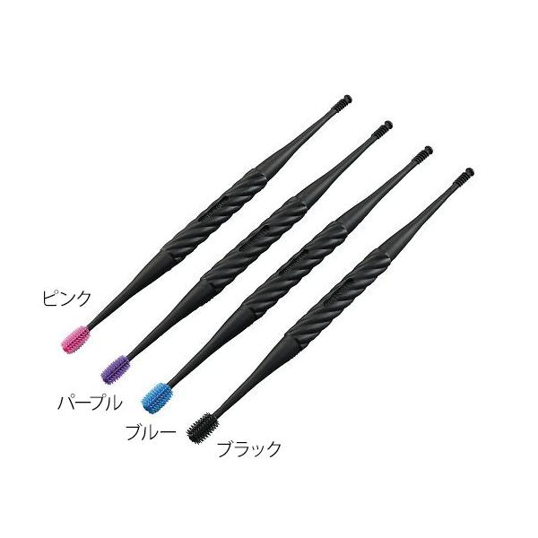 らせん式ゴムの耳かき（ブラシ付き・女性用）ピンク G-2190