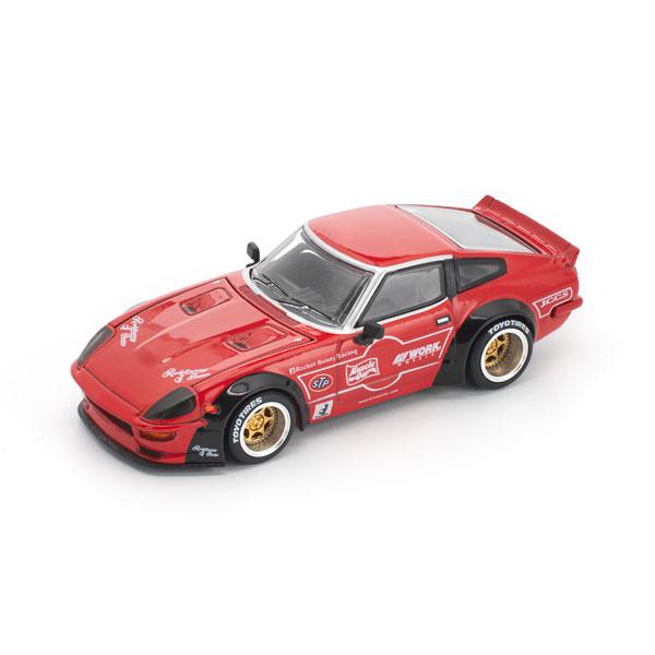 POP RACE 1/64 パンデム 280ZX (レッド) ミニカー PR640302 【未定予約