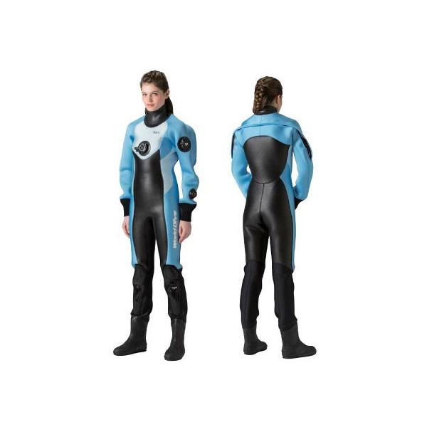 World Dive（ワールドダイブ）ドライスーツ LSR50 3.5mm レディース