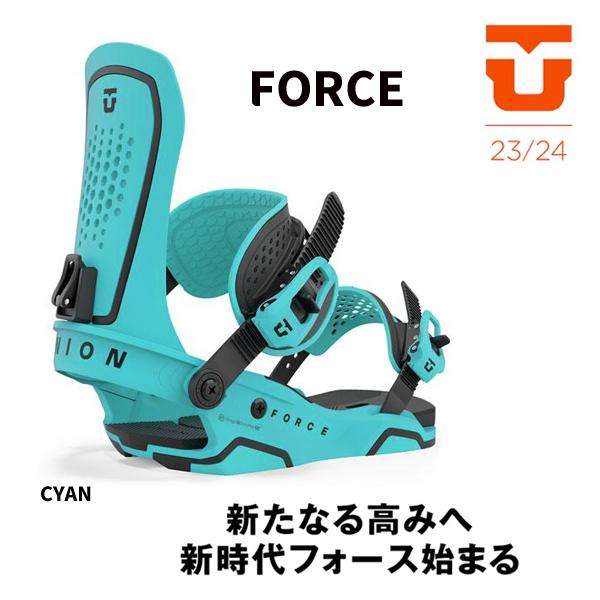 23-24 UNION ユニオン ビンディング FORCE フォース CYAN Mサイズ 正規