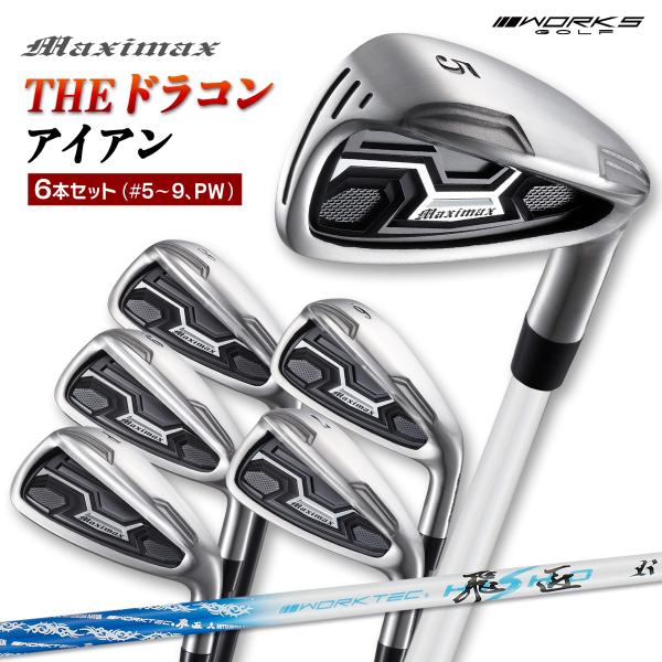 ワークスゴルフ ゴルフ クラブ アイアンセット 6本 5I 6I 7I 8I 9I PW