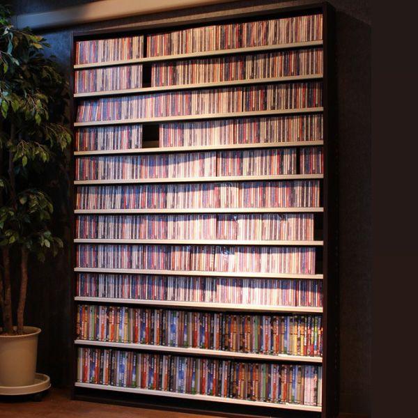 CDラック 大容量 1668枚収納 日本製 即日出荷 CDコレクターのためのCD