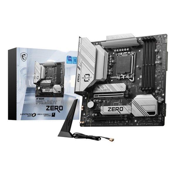 MSI エムエスアイ 背面コネクタ マザーボード B760M PROJECT ZERO