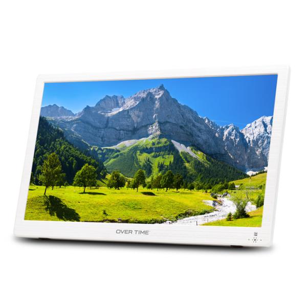 OVERTIME OVER TIME 14インチ録画機能付きポータブルTV OT-PFT14TE-WH