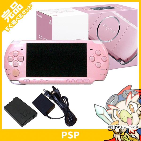 SONY（ソニー） PSP 3000 本体 中古 付属品完備 ブロッサム・ピンク