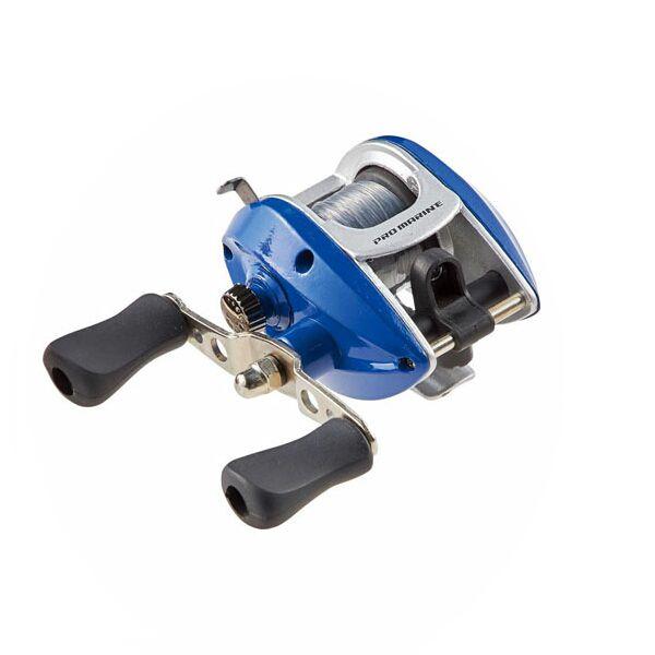 ベイトキャスティングリール ブルー ライン付き プロマリン ブライ
