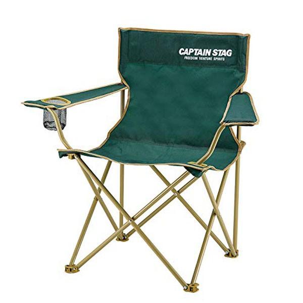 キャプテンスタッグ CSラウンジチェア グリーン UC-1676 : エンチョー