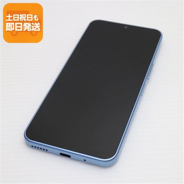 中古 Y!mobile Libero 5G IV A302ZT ブルー スマホ ZTE 即日発送 あす