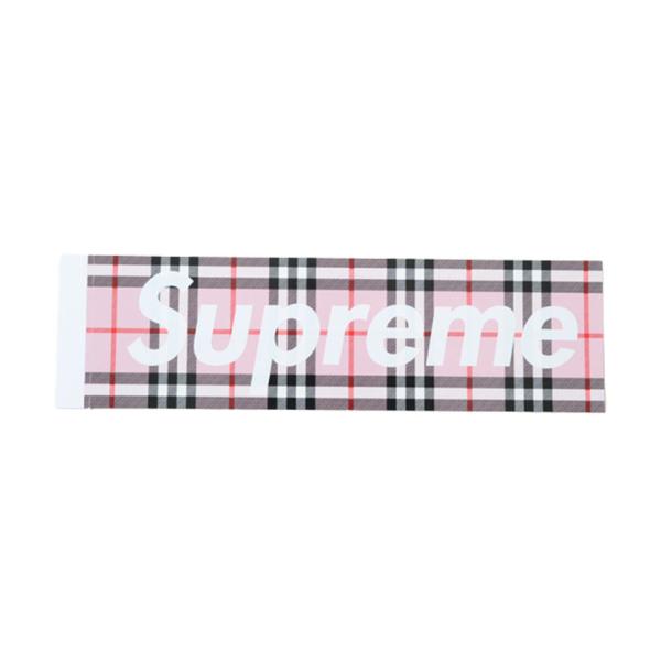 Supreme（シュプリーム） Supreme Burberry Box Logo Sticker