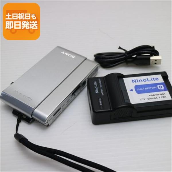 美品 Cyber-shot DSC-T900 シルバー 即日発送 SONY デジカメ デジタル