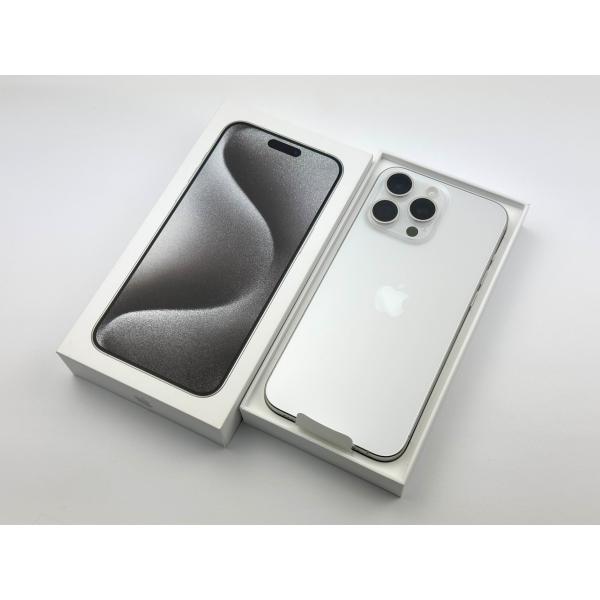 白ネコ　美品⭐︎iPhone15Pro ブラックチタニウム 256GB