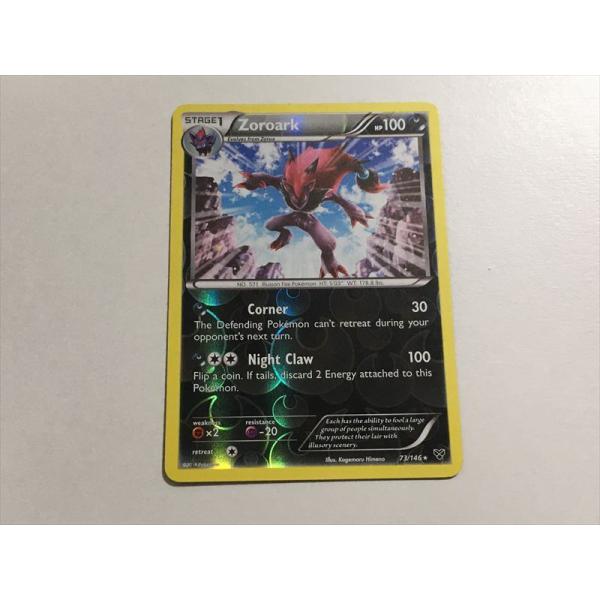 U214【ポケモン カード】 英語版 海外 Zoroark ゾロアーク 73/146 キラ