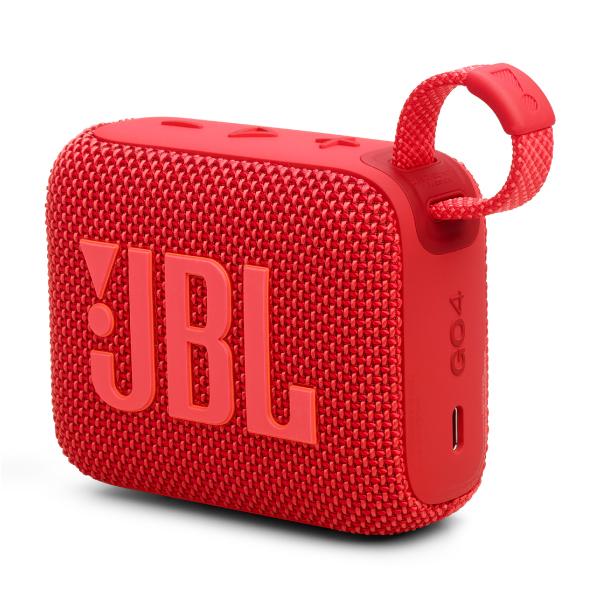 JBL GO 4 防水防塵 IP67 ワイヤレス コンパクト スピーカー Red