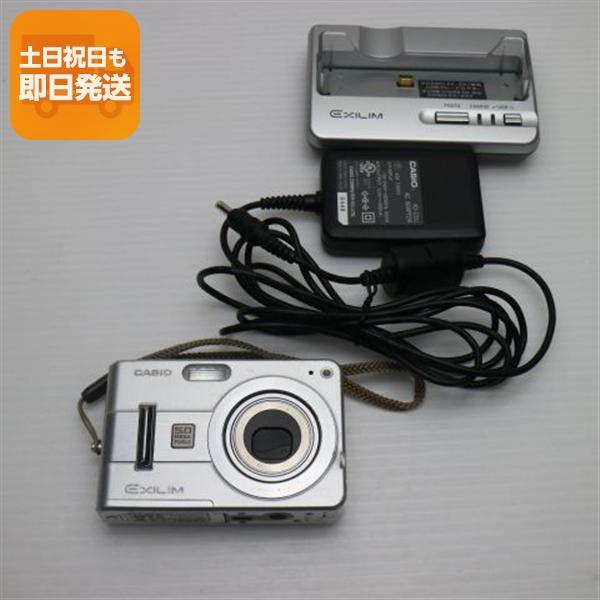 良品中古 EX-Z57 シルバー 即日発送 CASIO EXILIM デジカメ 本体 あす
