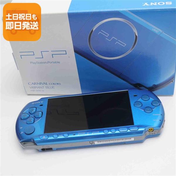 新品未使用 PSP-3000 バイブラント・ブルー本体 即日発送 game SONY