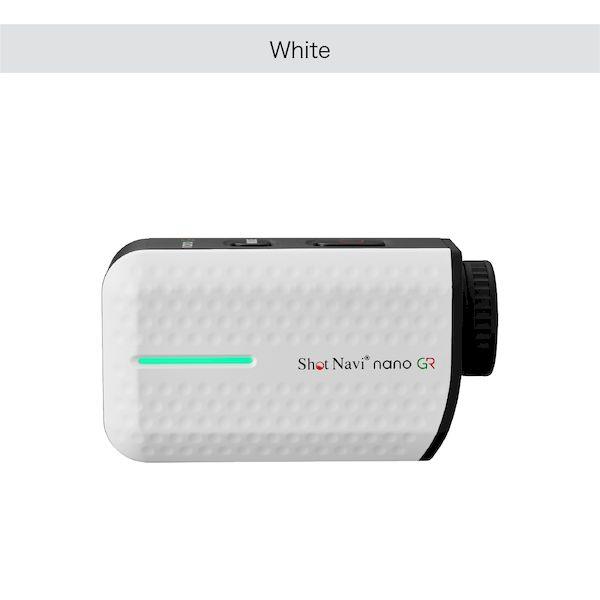 ショットナビ NANOGR W Laser Sniper nanoGR ホワイト NANOGRW : 測定