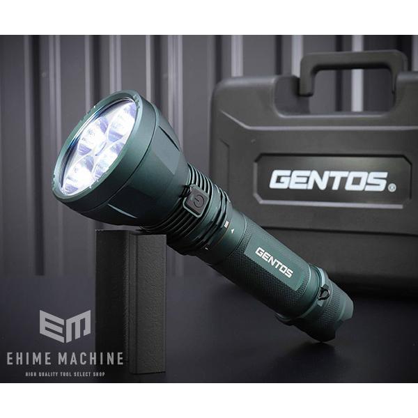 UltiREX ジェントス 懐中電灯 UT-618R 充電式 LEDライト 高出力 LED