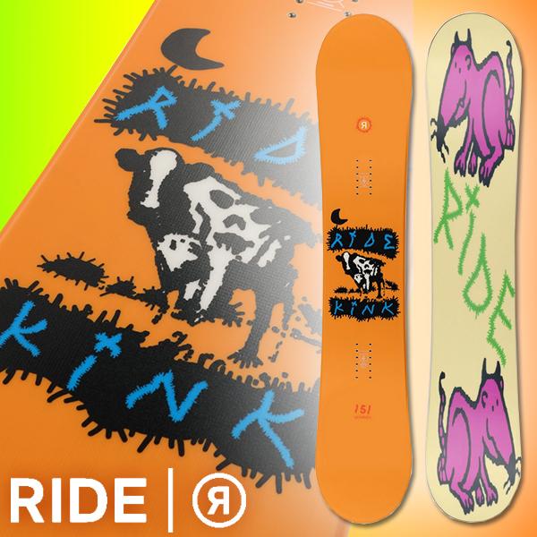 RIDE（ライド） 半額 50%off RIDE KINK キンク スノーボード スノボ 板