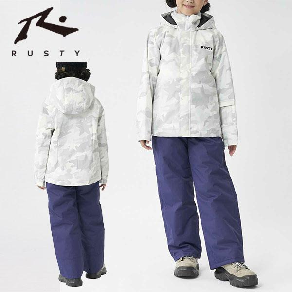 RUSTY（ラスティ） 40%off スノーウェア 上下セット キッズ ジュニア