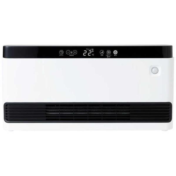 C:NET（シィー・ネット） ワイドスリム セラミックヒーター ホワイト