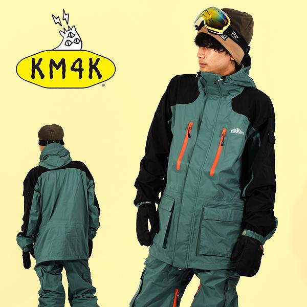 30%off ラスト1点 Lサイズ スノーボードウェア KM4K カモシカ
