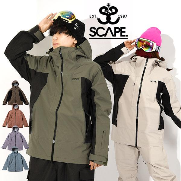 SCAPE（エスケープ） スノーボードウェア POW JACKET メンズ パウ