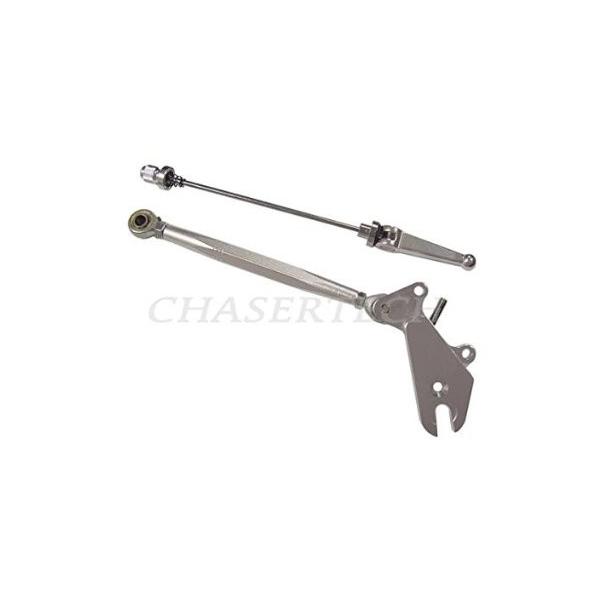 MTB ディスクブレーキ 台座 アダプター マウント キット シルバー