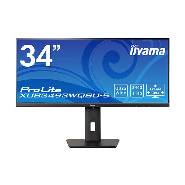 iiyama 液晶ディスプレイ イーヤマ ProLite XUB3493WQSU-B5 [液晶