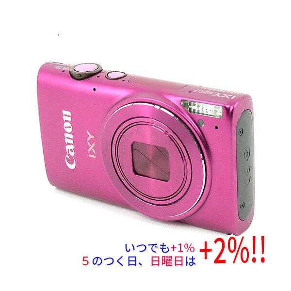 Canon IXY 620Fピンク デジタルカメラ 純正ケース付 使用頻度低 Canon