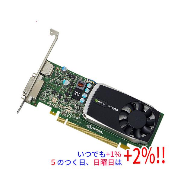 NVIDIA 【中古】グラフィックボード NVIDIA Quadro 600 PCIExp 1GB