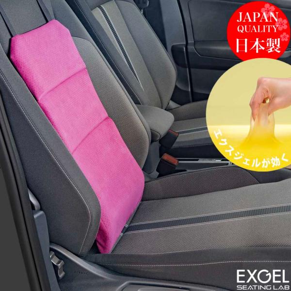 EXGEL（エクスジェル） ジェルクッション 腰痛 クッション 車 腰痛対策