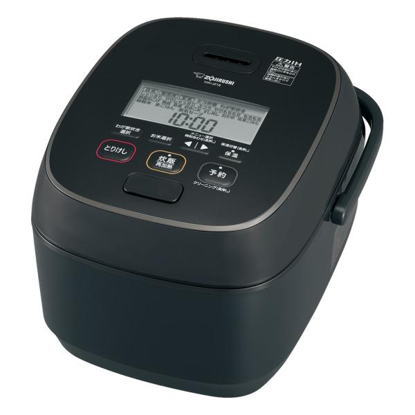 極め炊き 象印 圧力IH炊飯ジャー(1升炊き) ブラック NWJZ18BA NW