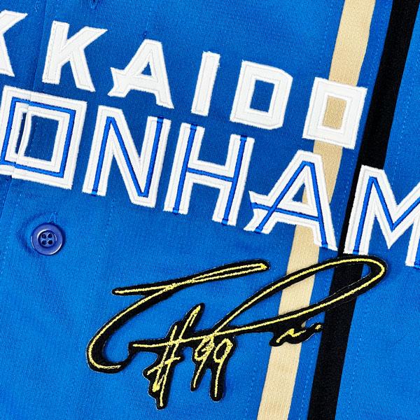 ☆送料無料☆北海道 日本ハム ファイターズ 日ハム レイエス サイン 黒