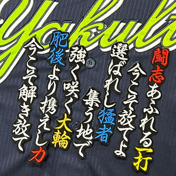 ☆送料無料☆東京 ヤクルト スワローズ 村上宗隆 応援歌 黒 刺繍