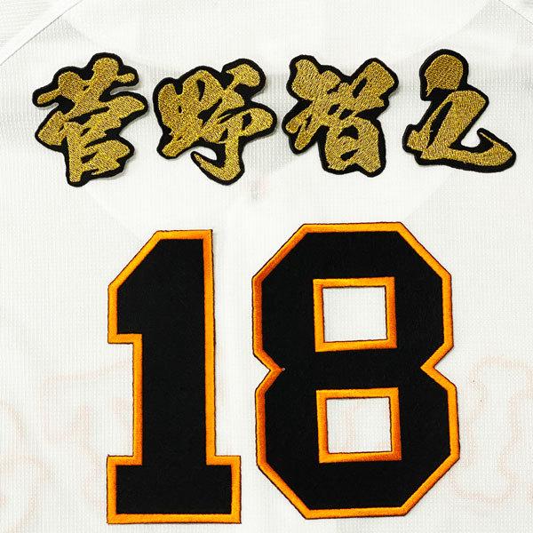 ☆送料無料☆読売 ジャイアンツ 巨人 菅野智之 背番号＆毛筆 応援 刺繍