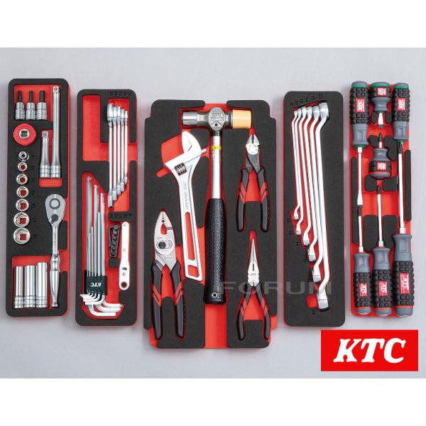 KTC 【レビューを書いて送料無料】 KTC 9.5sq. 56点 工具セット